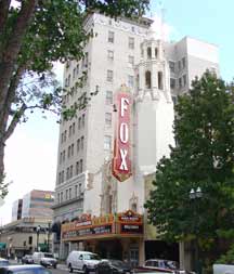 Front of Bob Hope Theater building
